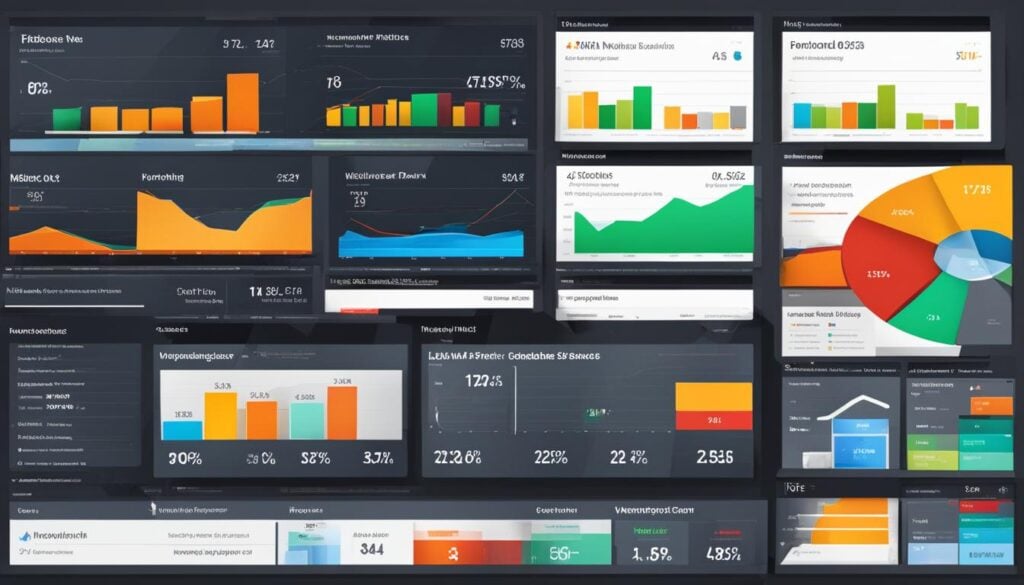 SEO Reporting Metrics Dashboard